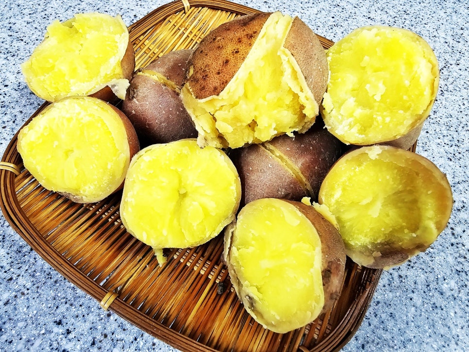 홍감자 삶는법 감자 찌는법 여름별미 건강한 간식