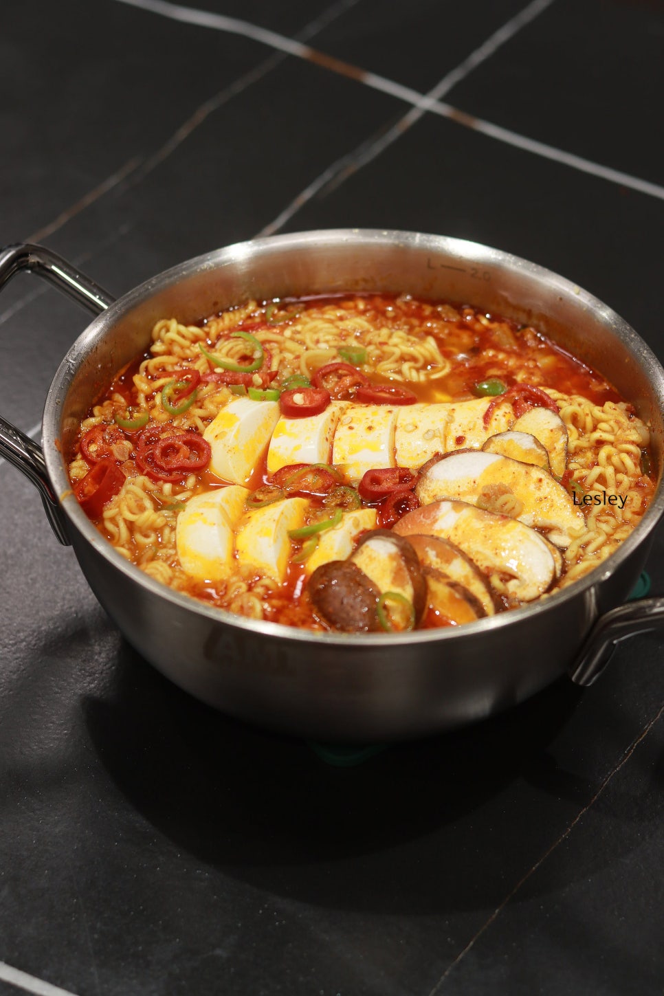 순두부 열라면 맛있게 끓이는법 순두부 요리 레시피