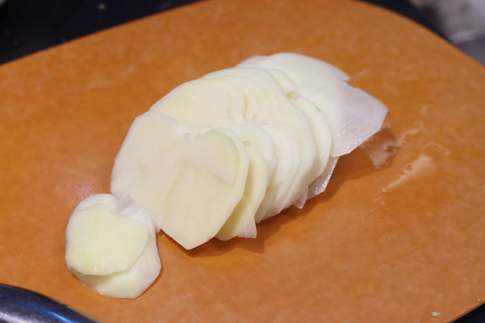바삭한 감자채전 만들기 감자채전 튀김가루 레시피