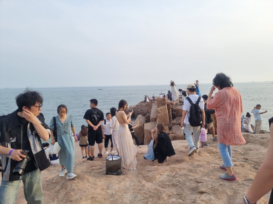 칭다오 제2해수욕장(青岛第二海水浴场)➡️제3해수욕장(青岛第三海水浴场) - 태평각공원