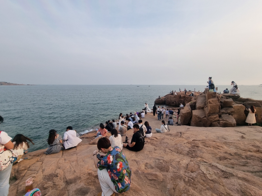 칭다오 제2해수욕장(青岛第二海水浴场)➡️제3해수욕장(青岛第三海水浴场) - 태평각공원