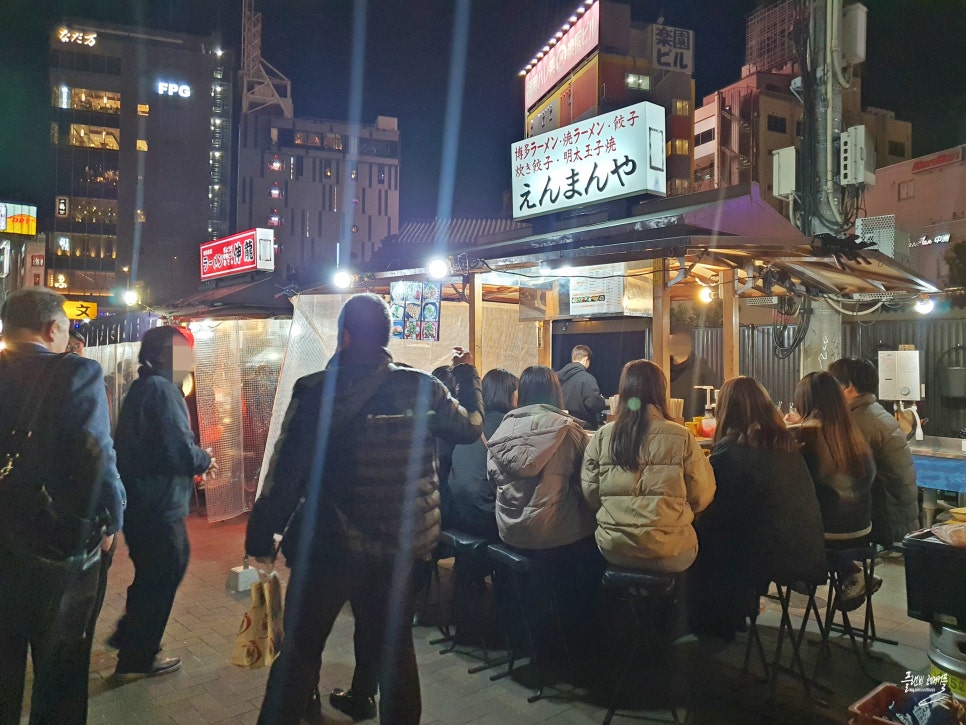 후쿠오카 여행 가볼만한곳 캐널시티 분수쇼 나카스 포장마차 거리