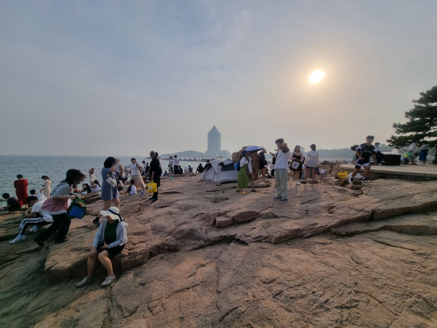 칭다오 제2해수욕장(青岛第二海水浴场)➡️제3해수욕장(青岛第三海水浴场) - 태평각공원