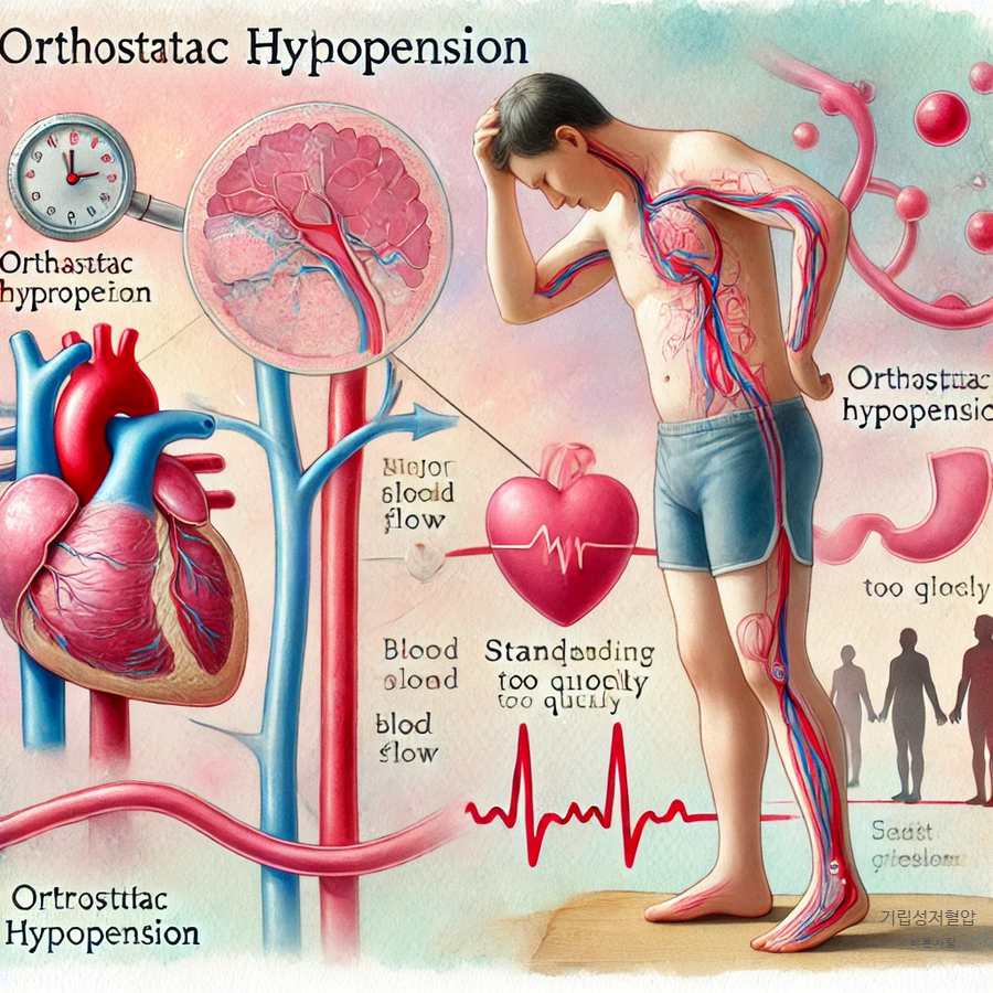 기립성저혈압 원인 증상 저혈압수치 저혈압약