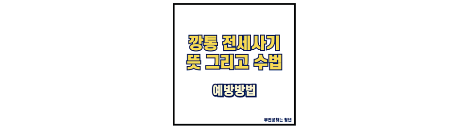 깡통 전세사기 뜻 수법 예방(ft. 전세가율)