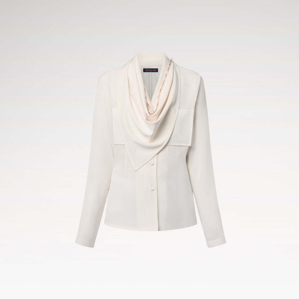 귀티나는 40대 패션 레전드 찍은 김하늘 우아한 루이비통 여자 흰 셔츠 코디 플레어 스커트 가격은?