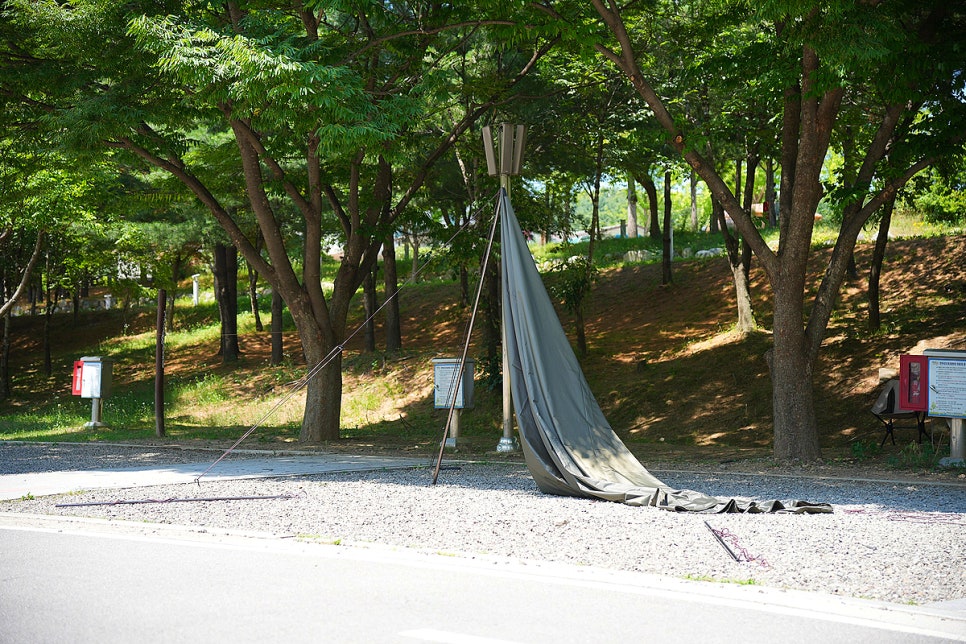 캠핑타프 추천 카즈미 비바 블랙코팅 렉타타프 올리브 카키 폴대 풀셋