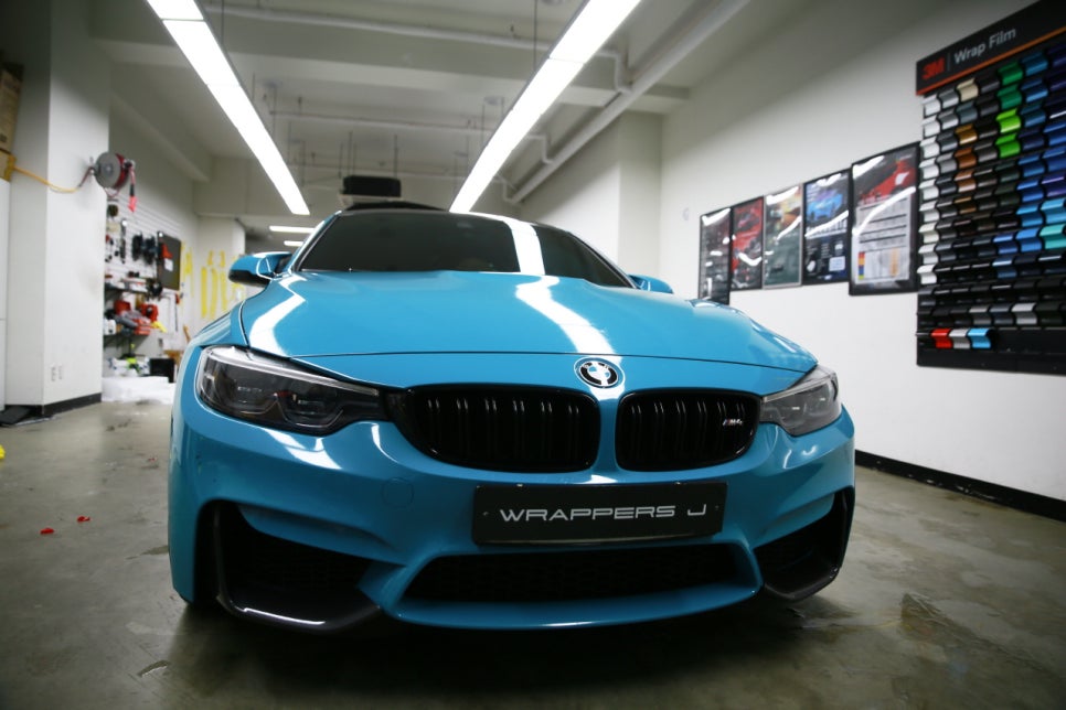 마포구 썬팅 : BMW M4 앞유리 썬팅 후기