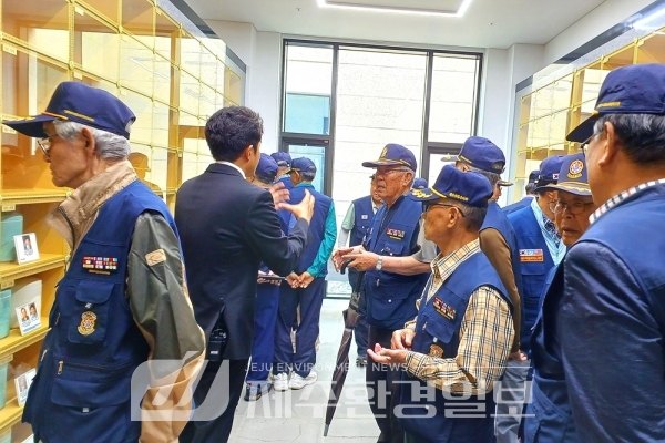월남전참전자회 제주시지회, 국립제주호국원과 해병 3,4기 호국관 참배