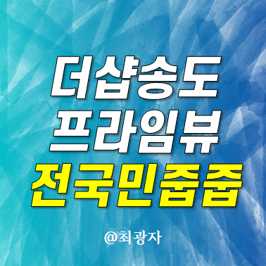 송도국제도시 더샵송도프라임뷰 무순위 줍줍 청약 시세차익 안전마진 아파트 분양