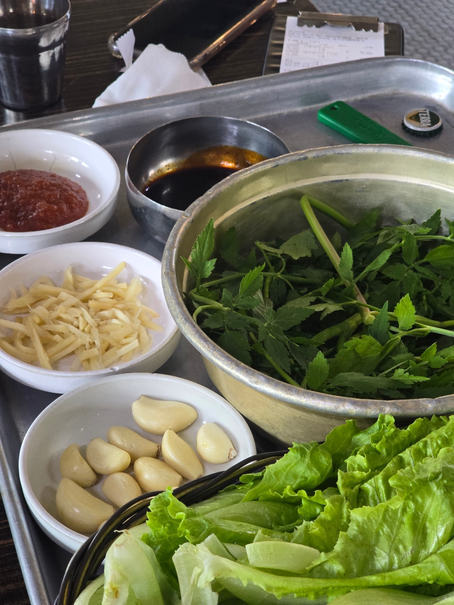 내가 제일 애정하는 두물머리 최애 맛집 미나리 장어 한강민물장어