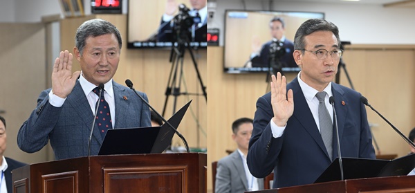 제주도의회, 김완근 제주시장, 오순문 서귀포시장 후보자 적격 판정