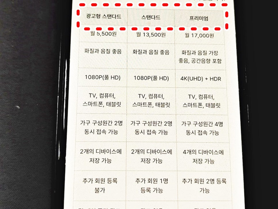 넷플릭스 요금제 공유 가격 할인