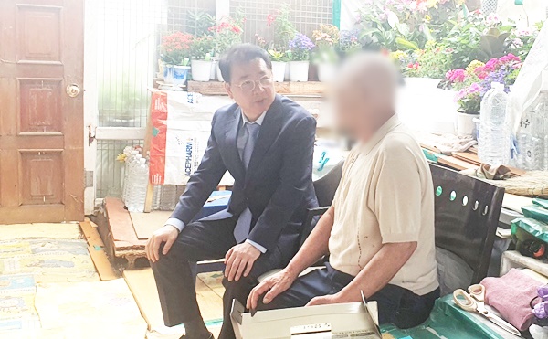변영근 제주시 부시장, 폭염 대비 주거취약가구 안부확인