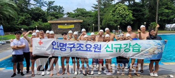 제주적십자사, 인명구조요원 신규강습 실시
