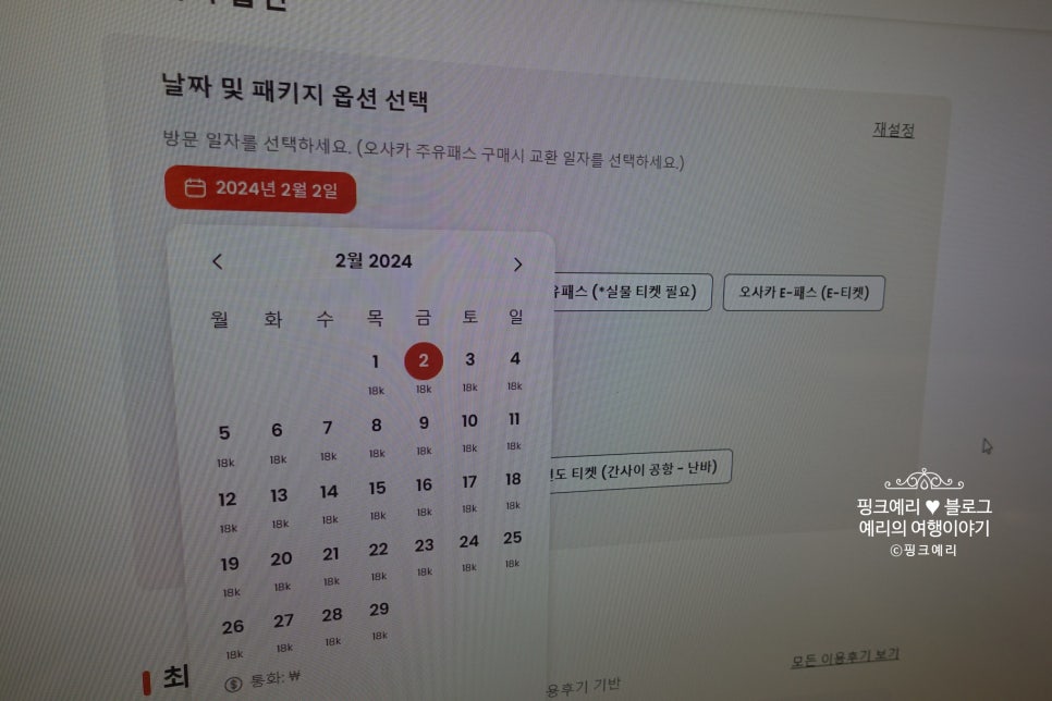 오사카 주유패스 1일권 2일권 디지털티켓 가격 구매방법과 간단후기 19회