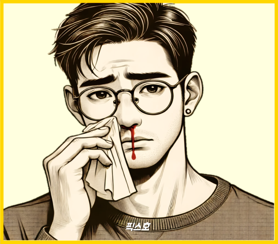 코피가 자주나는 이유 멈추는 법 알려 드려요