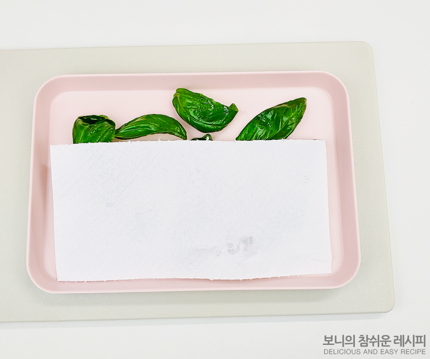 바질페스토 만들기 이정현 바질 소스 바질 요리
