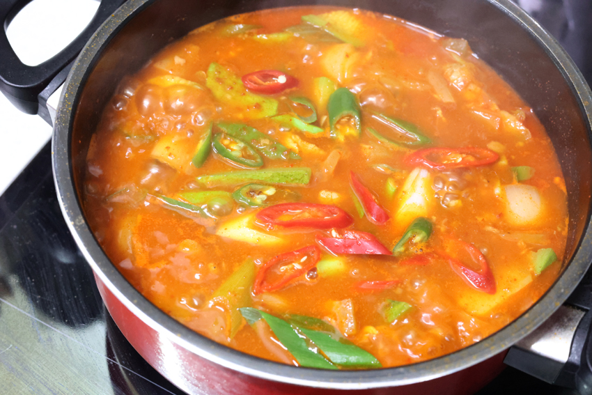 돼지고기 고추장찌개 레시피 애호박 고추장찌개 만드는 법