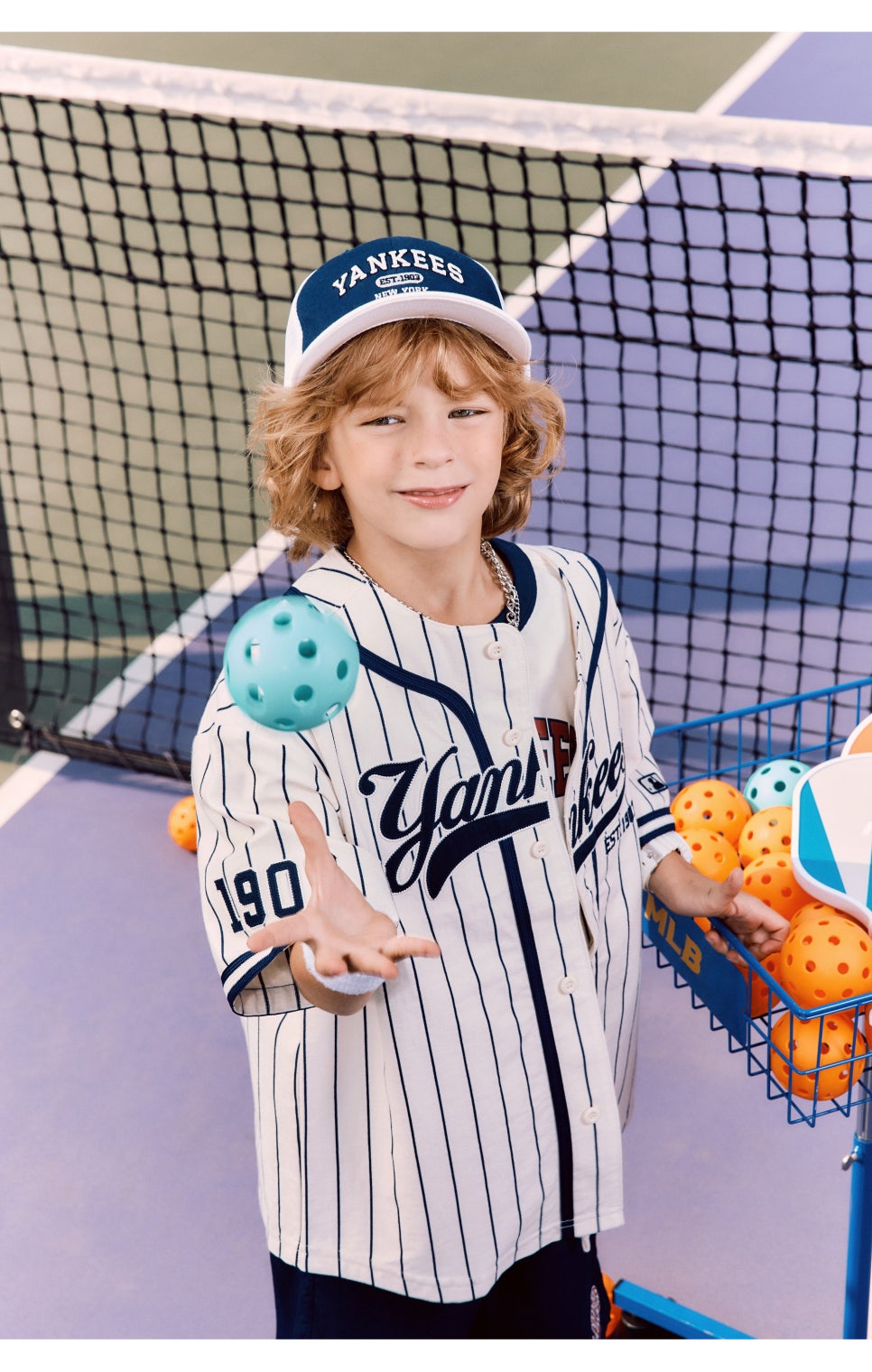 아동볼캡 유아트러커모자 예쁜 브랜드, MLB키즈모자