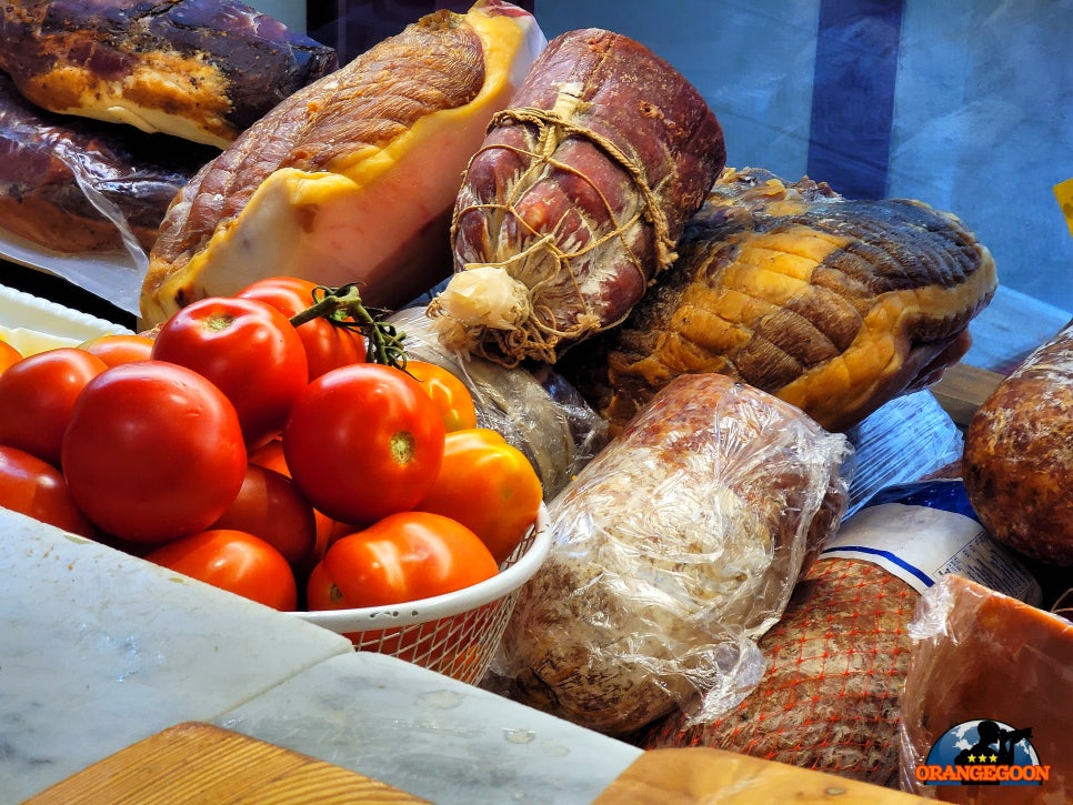 (이탈리아 피렌체 / 포르케타 샌드위치 feat. 산 니콜로 문) 껍질은 바삭! 속은 부드러운 돼지고기 바베큐 샌드위치! Porchetta, Firenze, Italia