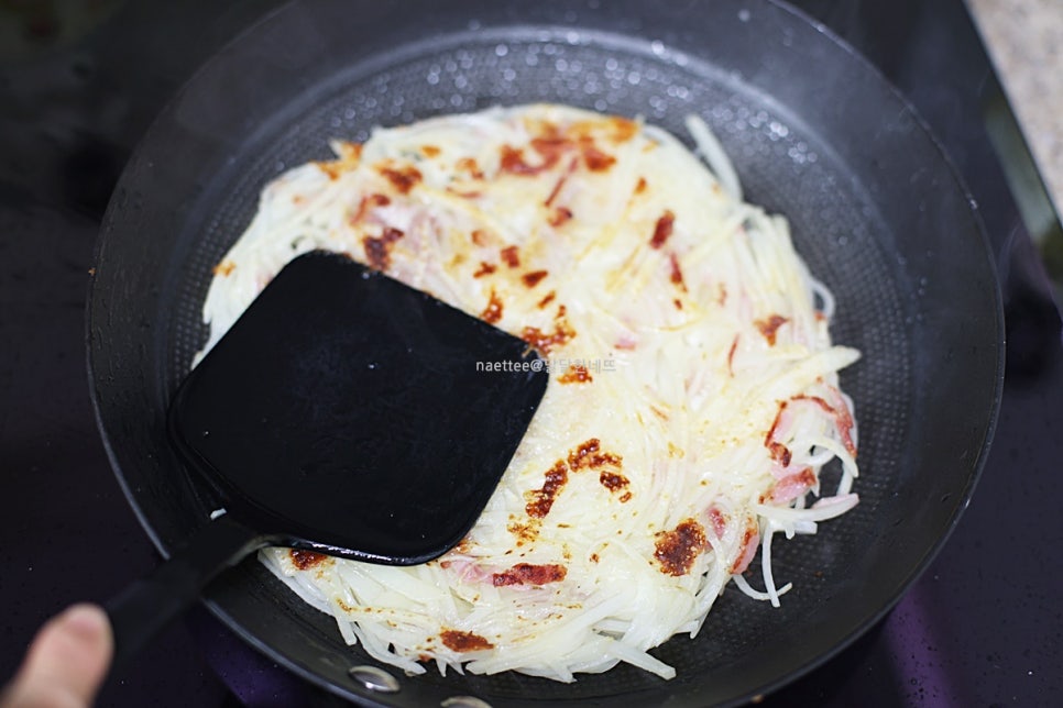 바삭한 감자채전 만들기 치즈 감자채전 레시피