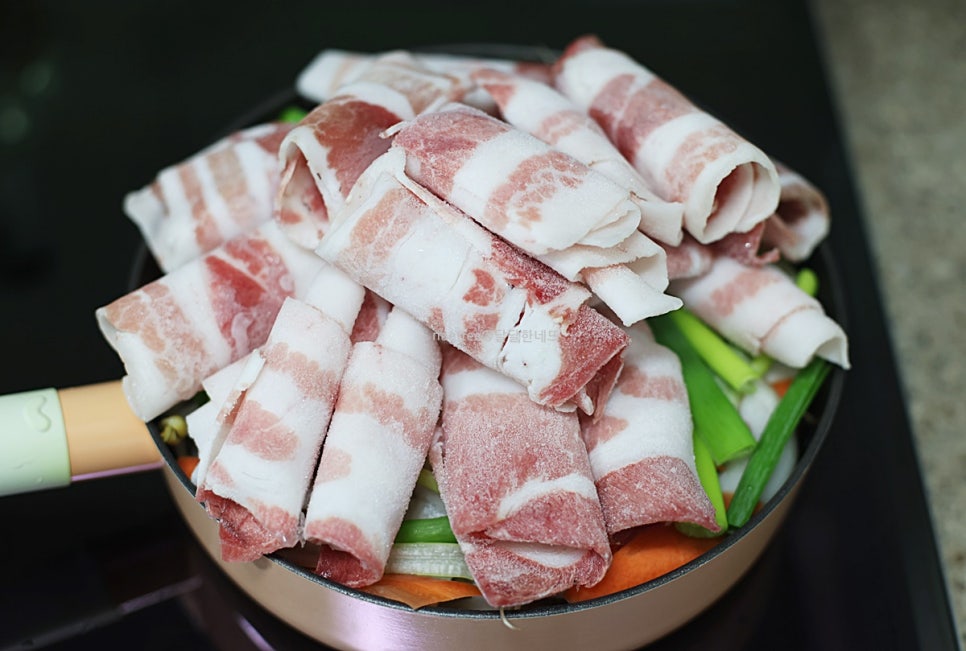 콩불 레시피 백종원 콩나물불고기 대패삼겹살 요리