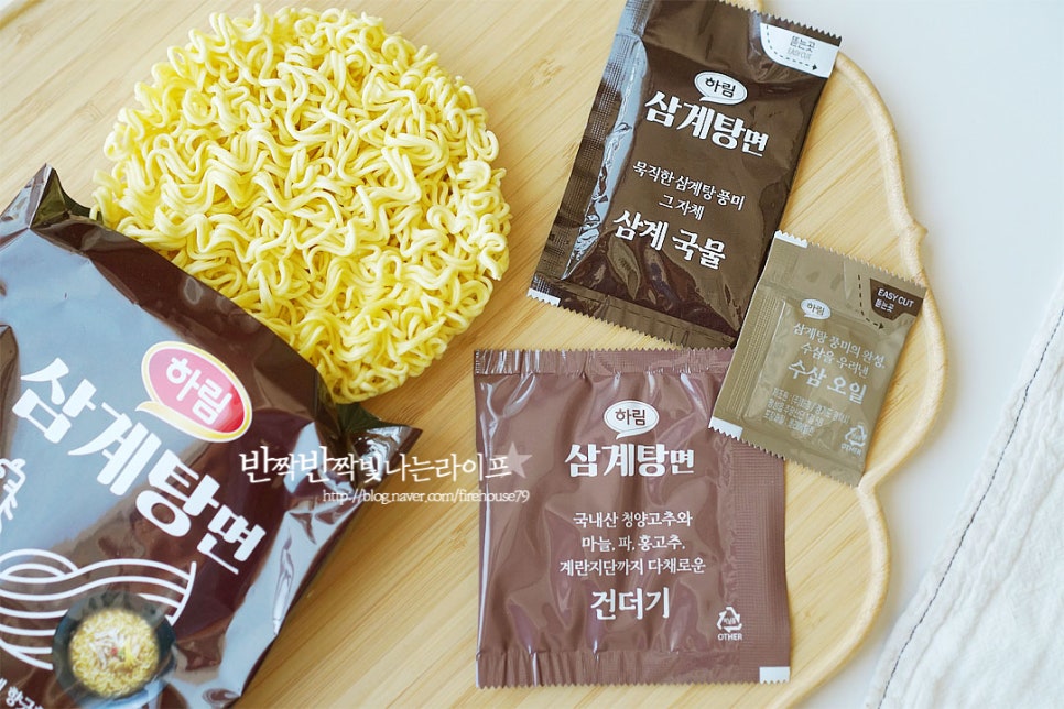하림 삼계탕면 복날 음식 보양식 레시피