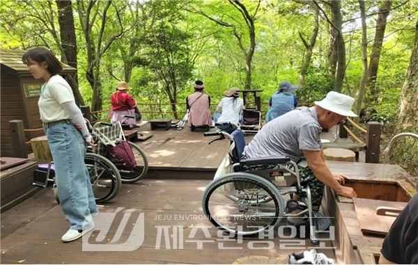 서귀포 치유의 숲, 무장애 나눔길로 전국 최우수 영예