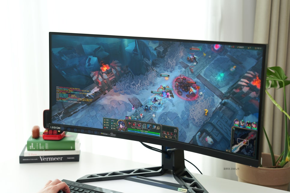 레노버 34인치 게이밍 커브드 모니터 Legion Y34wz-30 후기