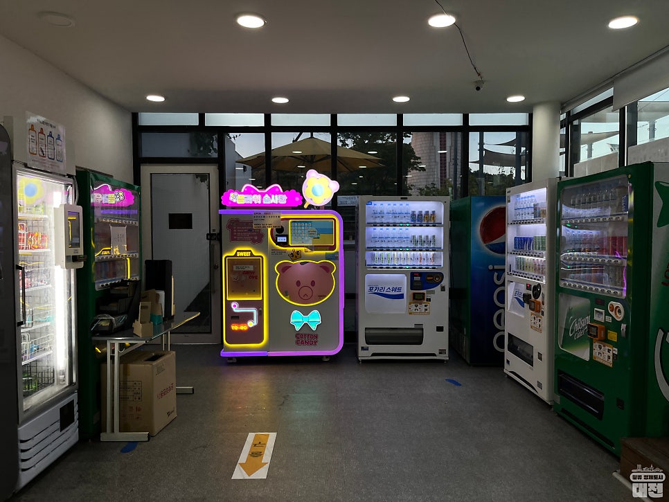대전 여름 야경 명소, 한빛탑 음악 분수