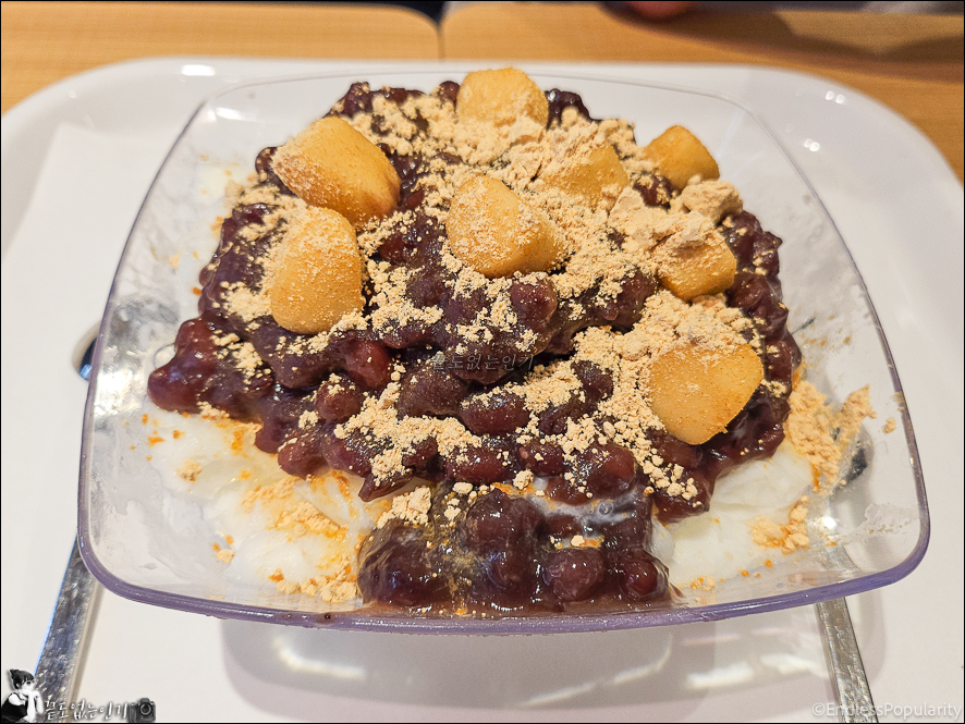 우유팥빙수 칼로리 얼마나 될까?