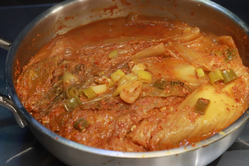 돼지고기 김치찜 레시피 항정살 요리 돼지 김치찜 만들기