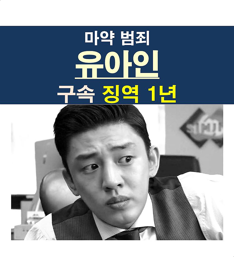 유아인::마약류 투약 혐의, 법정 구속=징역 1년, 알거지로 만들 필요