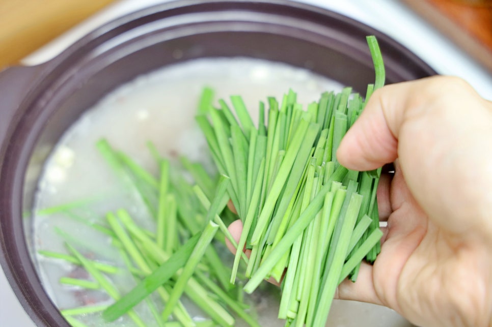순대국 만들기 다대기 사골육수 활용 순대국밥 만들기