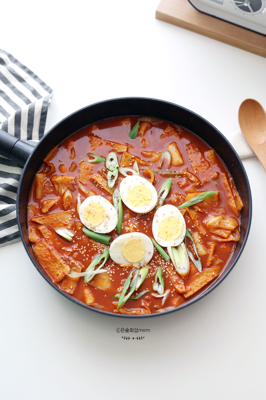 간단 떡볶이 황금레시피 국물떡볶이 만들기
