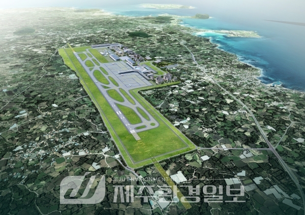 성산읍 일대, 제주 제2공항 어떻게 건설되나 보니..