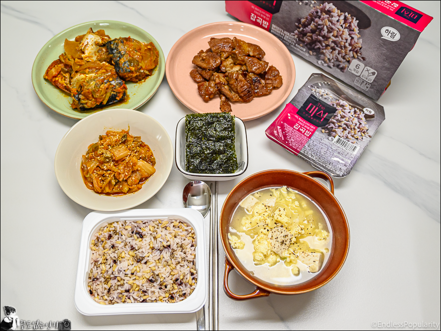 밥소믈리에가 인정한 더미식 잡곡밥 맛있는 즉석밥