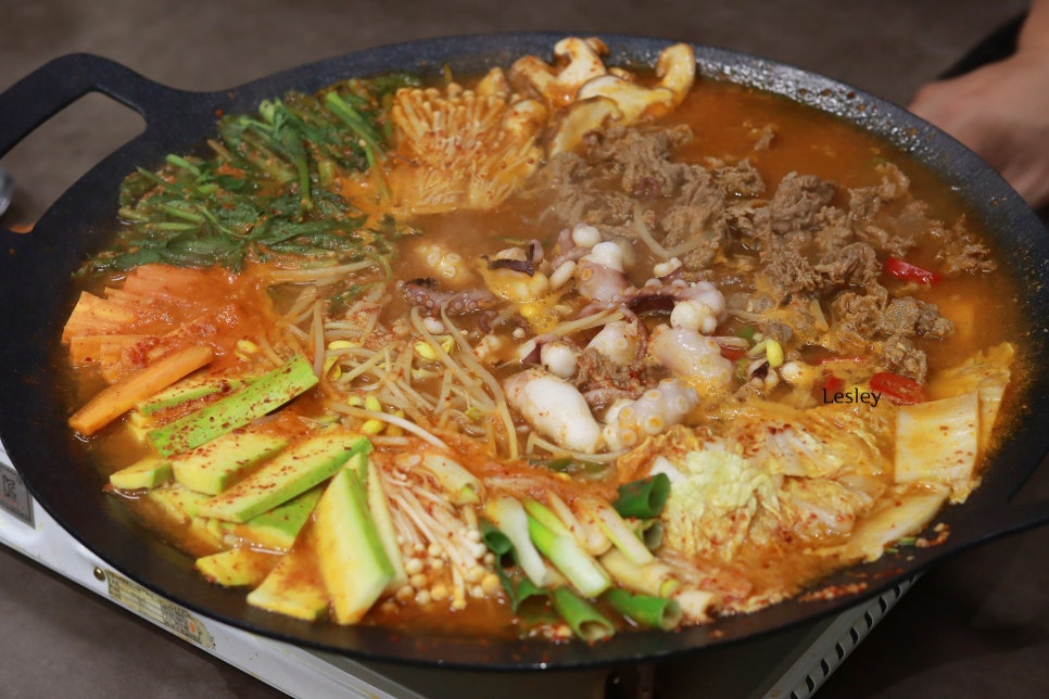 언니네 산지직송 염정아 불낙전골 만드는 법 낙지 불고기 전골 요리