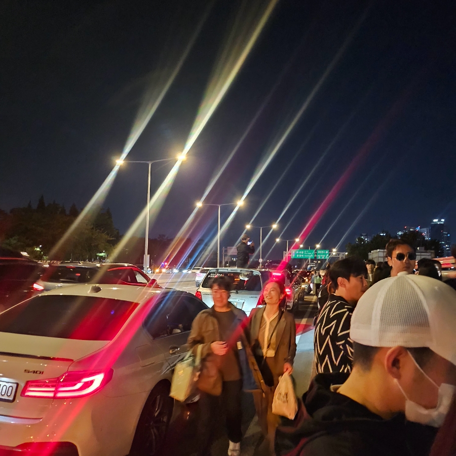 여의도 불꽃 축제 관람 사람전쟁 난장판