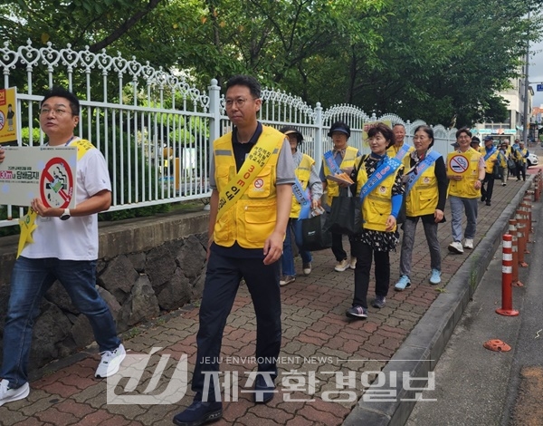 제주보건소, 학교시설 30m 이내 금연구역 캠페인 실시