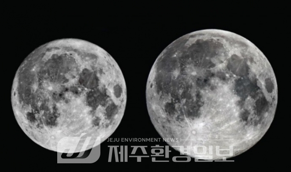 달까지의 거리, 약 357,200km..올해 가장 큰 보름달이 뜬다
