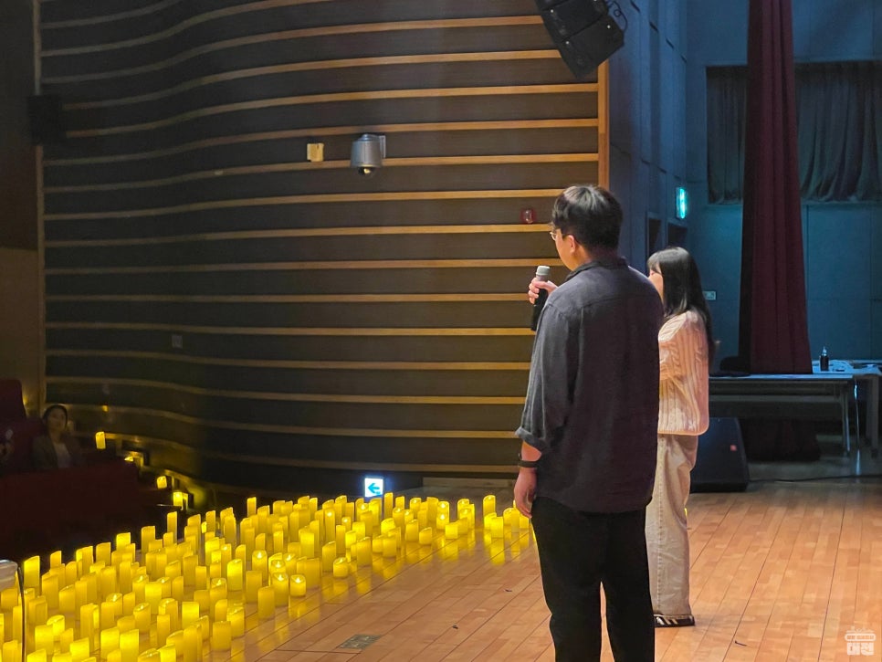 대전지역 청년들의 다채로운 예술 공연, 캔들라이트 공연 성료