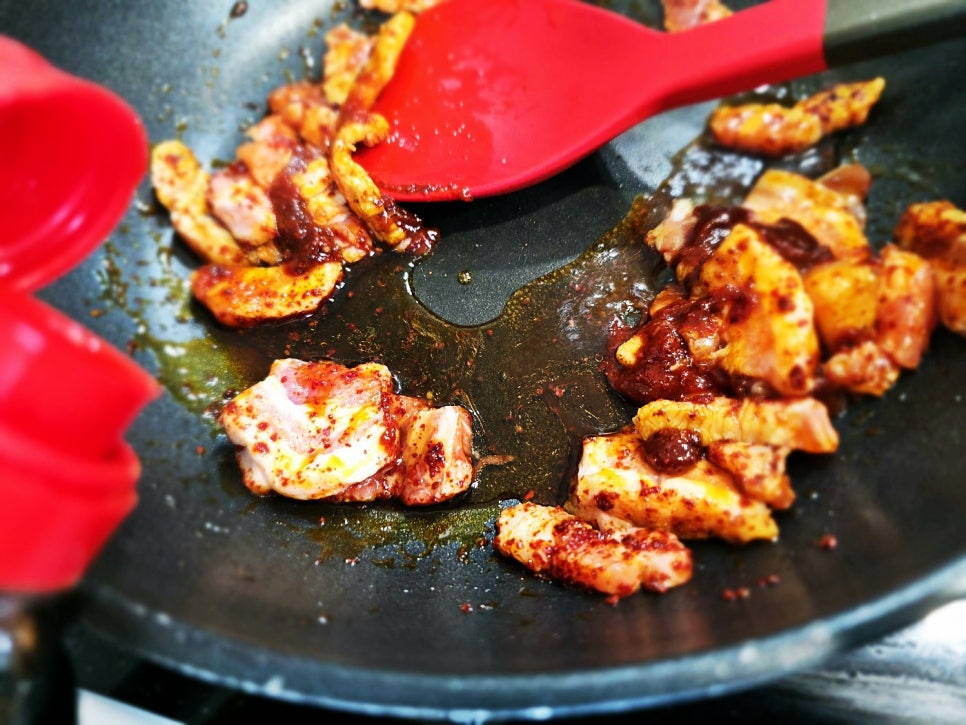 돼지고기 고추장찌개 레시피 애호박 두부찌개