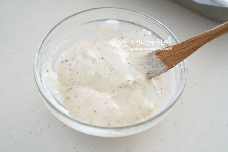 에어프라이어 마늘빵 만들기 식빵 마늘빵 소스
