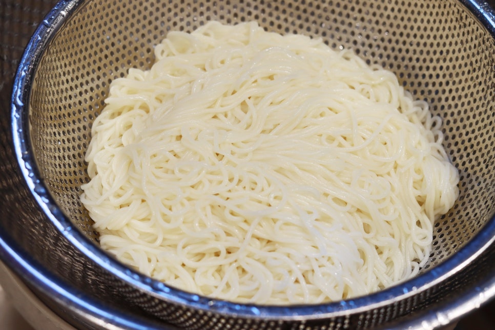 급식대가 비빔국수 양념장 레시피 비빔국수 만드는법