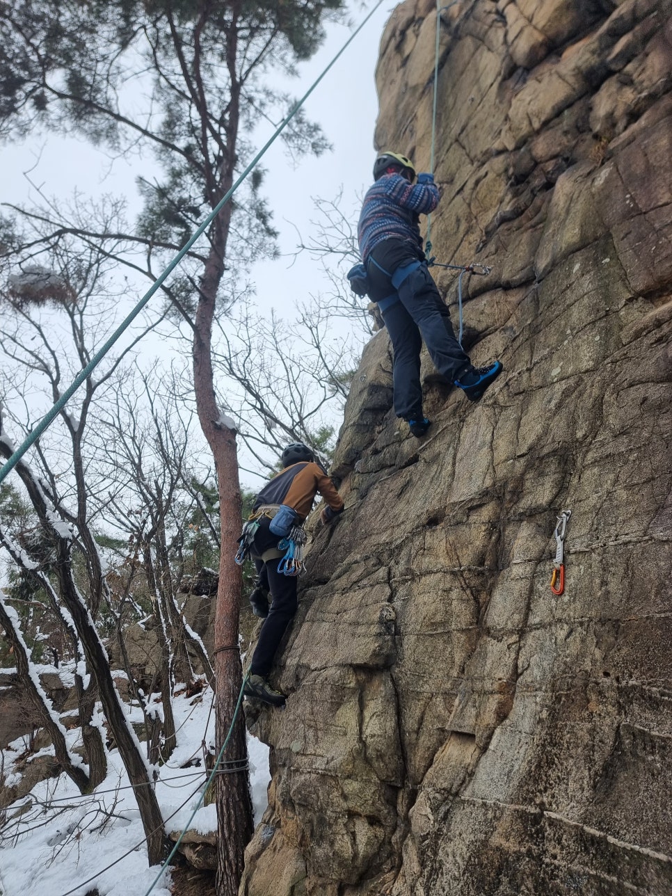 삼성산 등산, 병풍암 BAC 암장