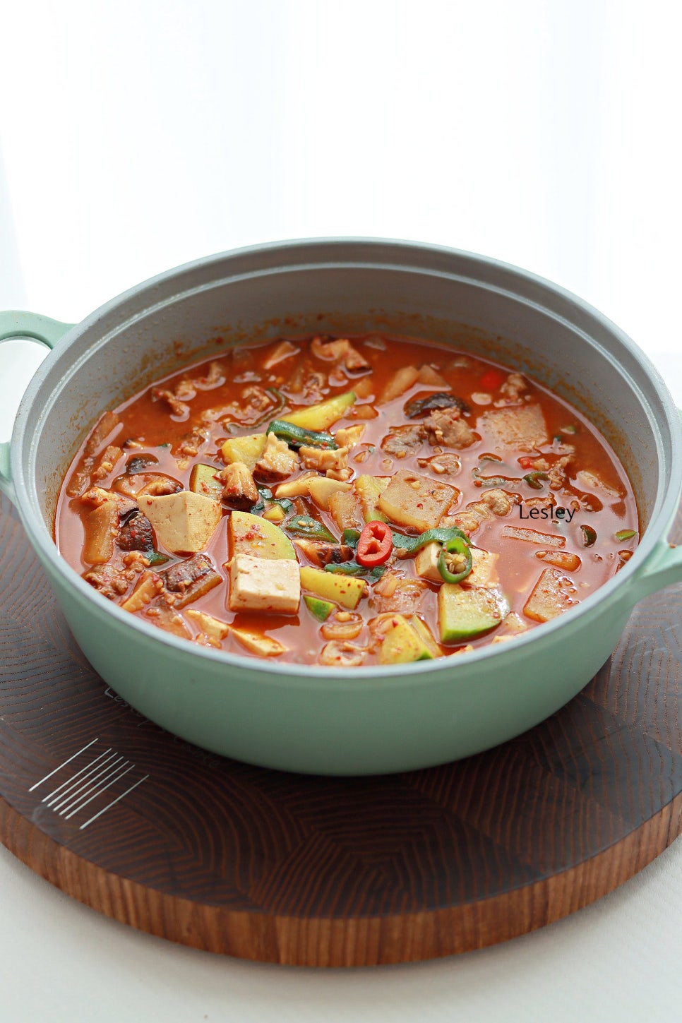 고깃집 된장찌개 레시피 소고기 된장찌개 끓이는법 재료