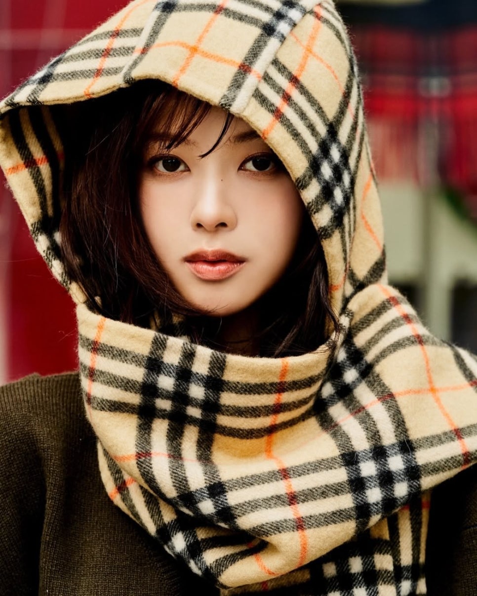 핀터레스트 버버리 머플러 코디 모음