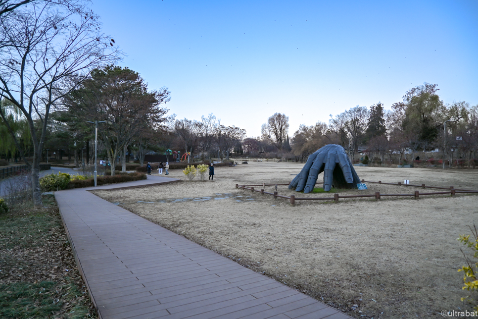서울 공원 추천 용산가족공원 겨울 나들이